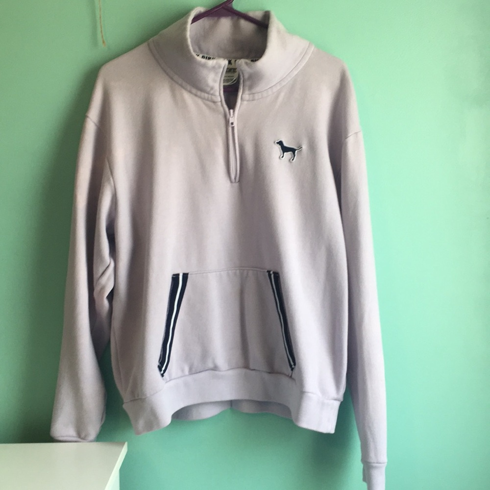 VS Pink Quarter-Zip Tunic